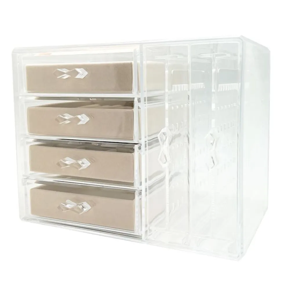 UNIQ Acryl Organizer voor Sieraden met 4 Laden, SF1142