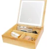 UNIQ 2-in-1 Led Make-upspiegel Sieradendoos en Make-up Organizer