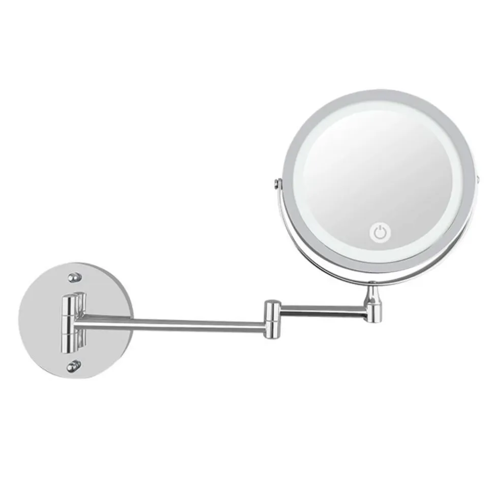 UNIQ Led Cosmeticamake-upspiegel voor Wandmontage met Scharnierar