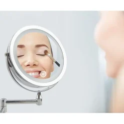UNIQ Led Cosmeticamake-upspiegel voor Wandmontage met Scharnierar