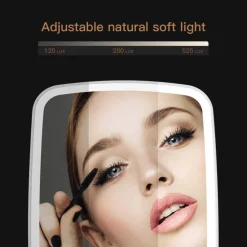 UNIQ Make-upmake-upspiegel met Verstelbaar Led-aanraaklicht