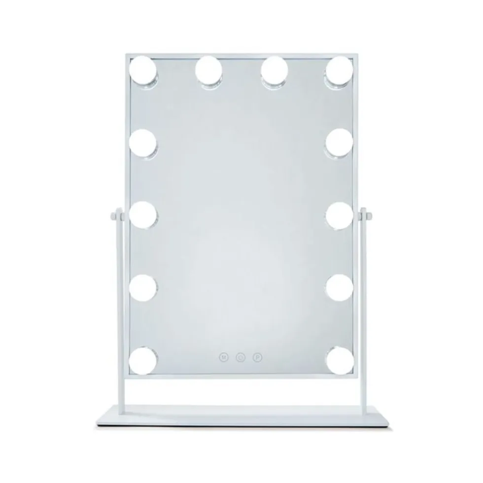 UNIQ New York Mega - Make-up Spiegel met 12 LED Lampen