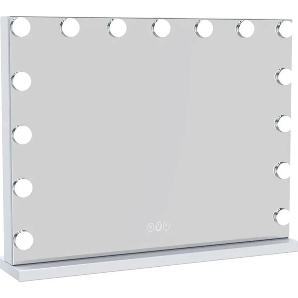 UNIQ XL Hollywood Spiegel met 15 LED Lampen & Touch
