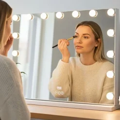 UNIQ XL Luxe Hollywood make-up spiegel met licht