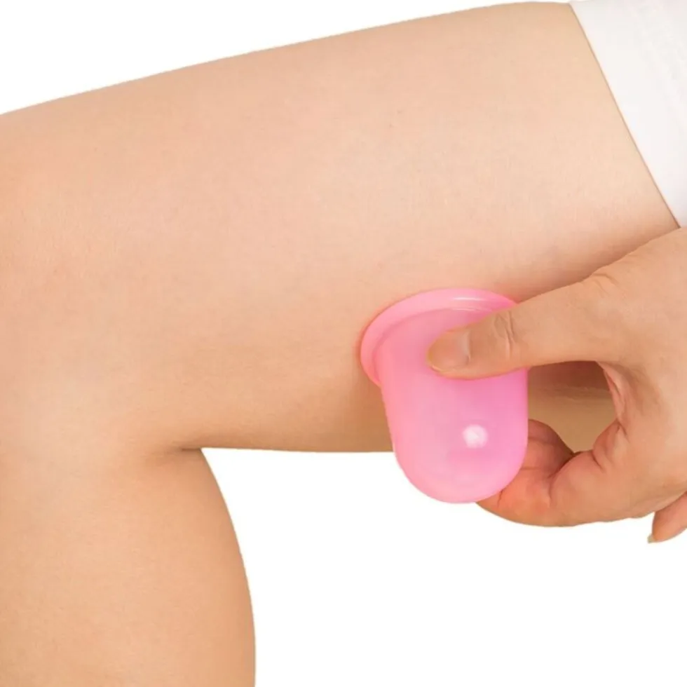 UNIQ Cupping Massage Cups – 2 st. Anti‑Cellulite Siliconen Set