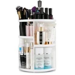 UNIQ 360° Roterende Make‑up Organizer - Wit