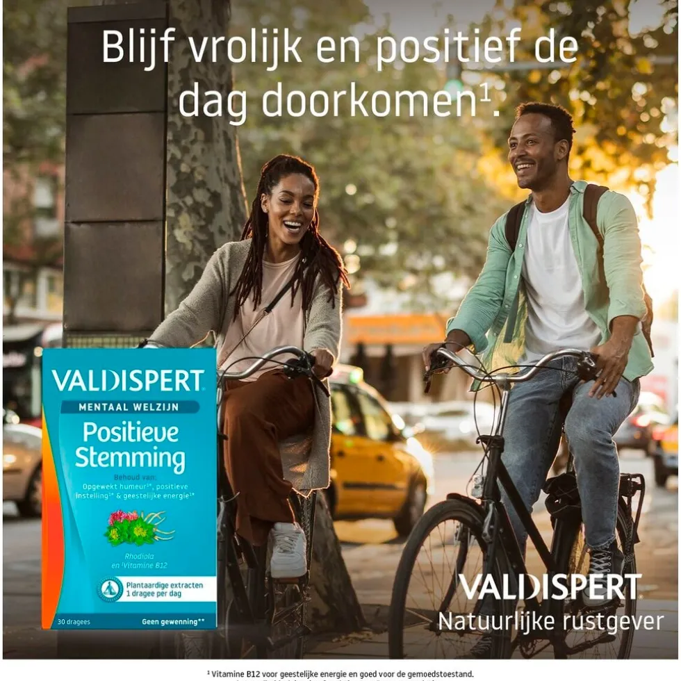 Valdispert Mentaal Welzijn Positieve Stemming Dragees