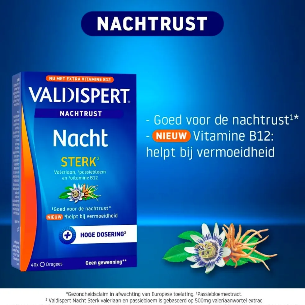 Valdispert Nacht Sterk Dragees