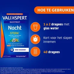 Valdispert Nacht Sterk Dragees