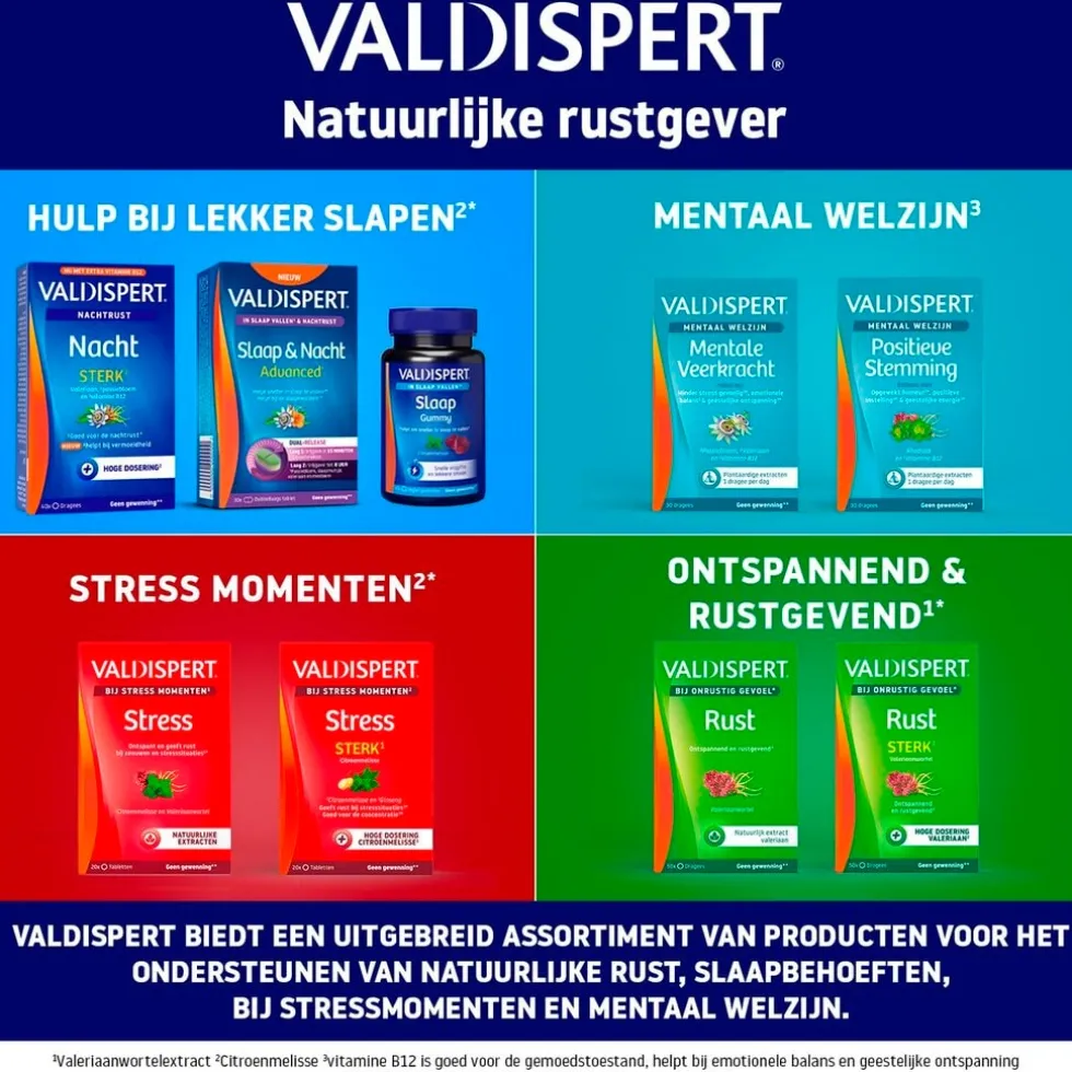 Valdispert Nacht Sterk Dragees