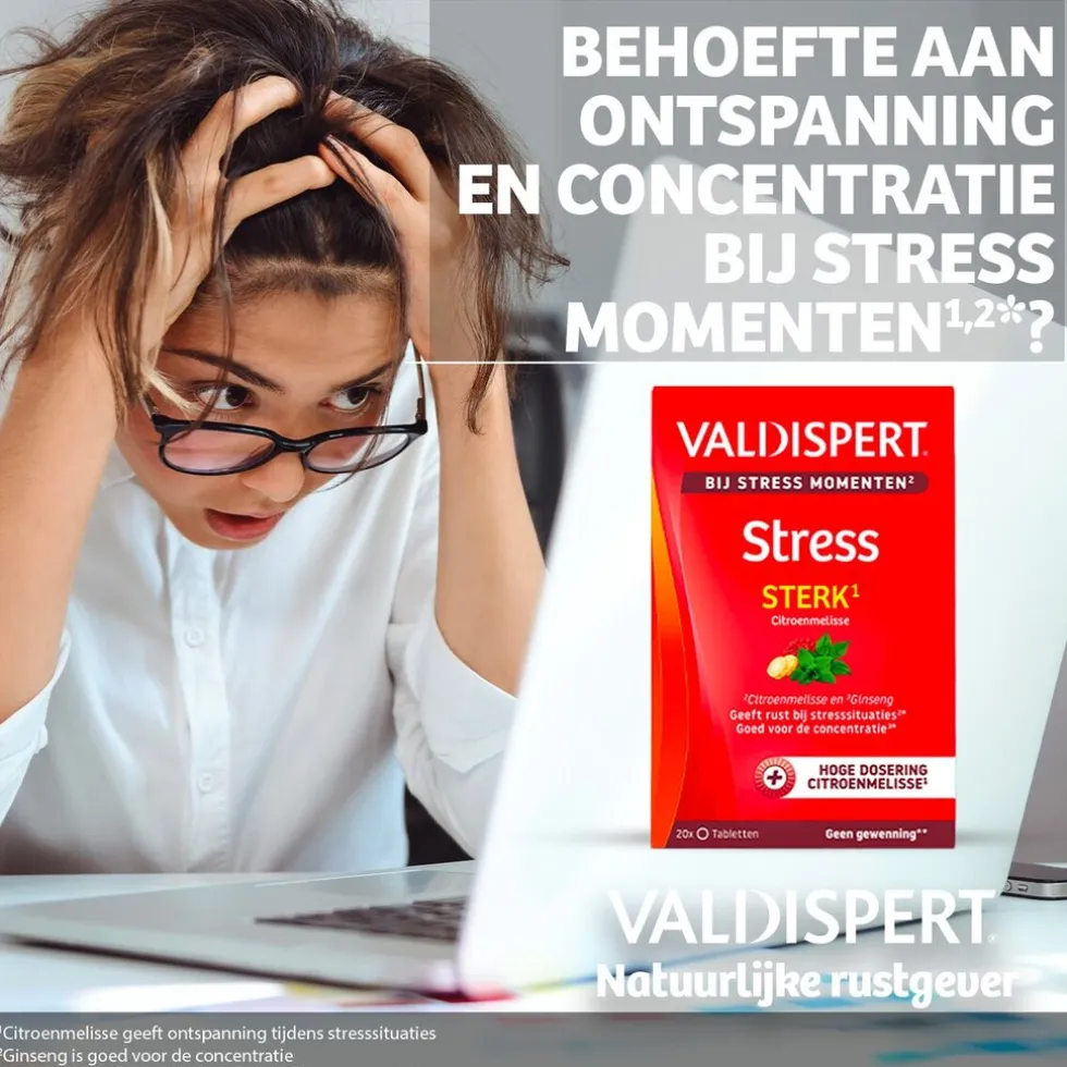 Valdispert Stress Moments Sterk Tabletten