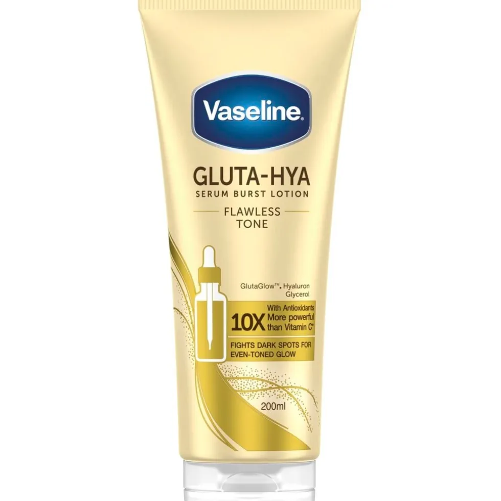 Vaseline Gluta-Hya Flawless Tone Semi Burst Lotion
