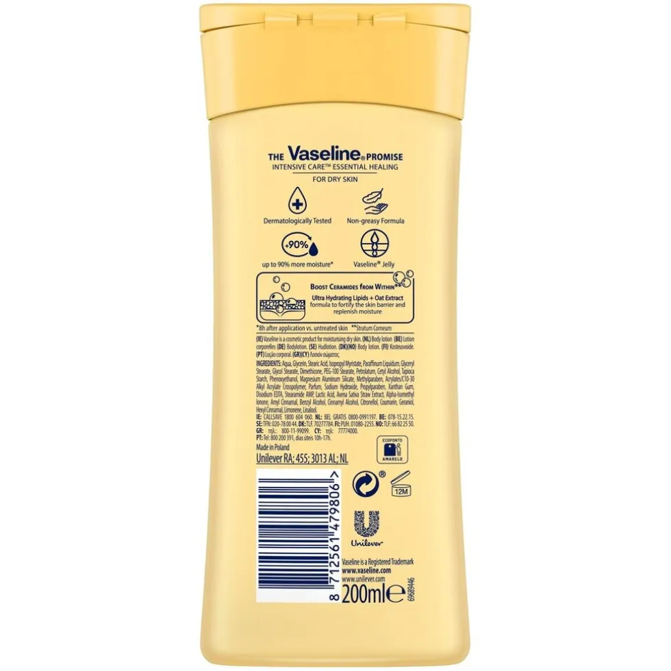 Vaseline Intensive Care Essential Healing Bodylotion