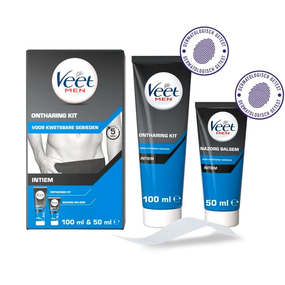 Veet Men Intiem Ontharingskit voor Kwetsbare Gebieden