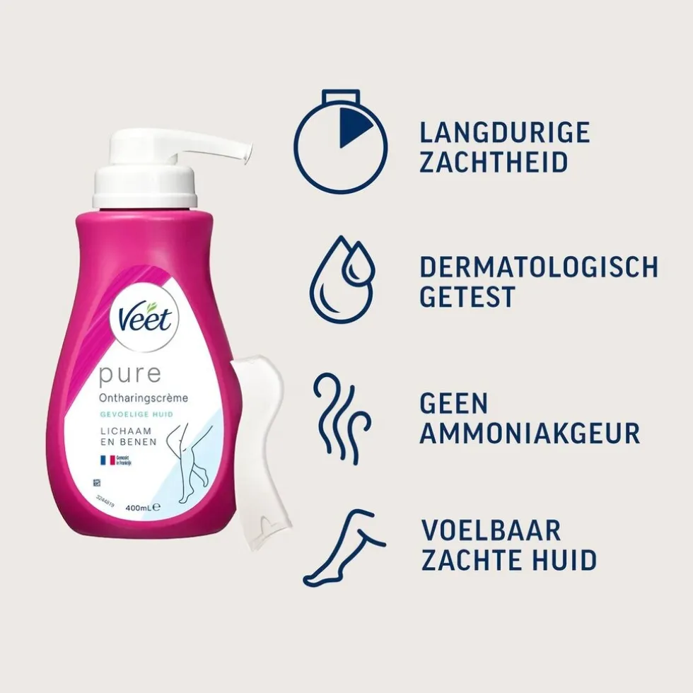 Veet Minima Ontharingscrème voor de Gevoelige Huid