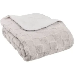 Villa Volance Plaid met Blokpatroon