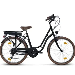 Vintage retro elektrische fiets