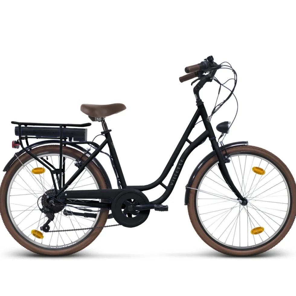 Vintage retro elektrische fiets