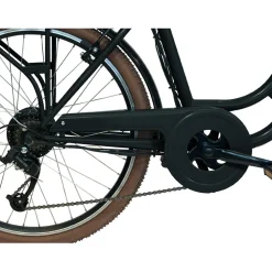 Vintage retro elektrische fiets