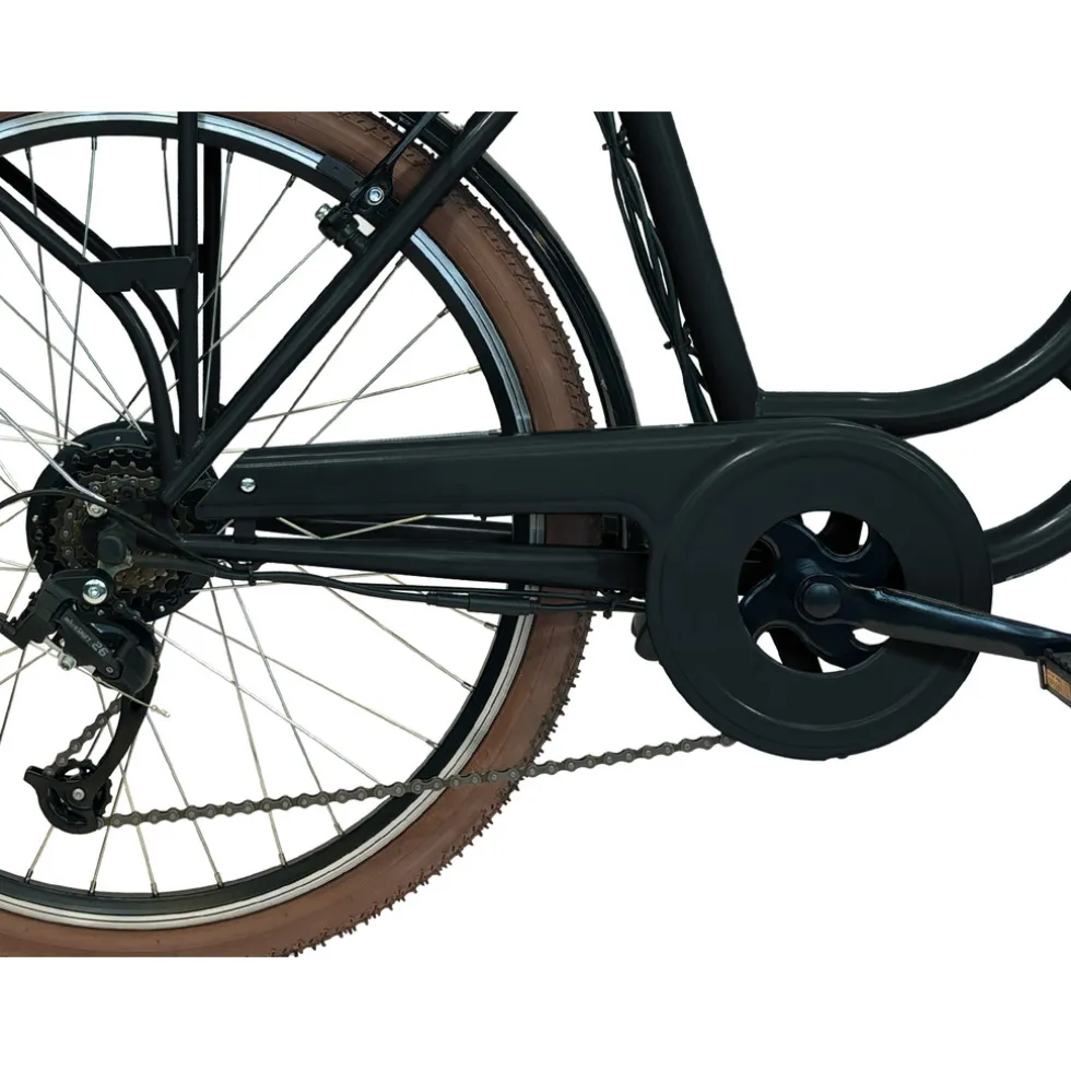 Vintage retro elektrische fiets