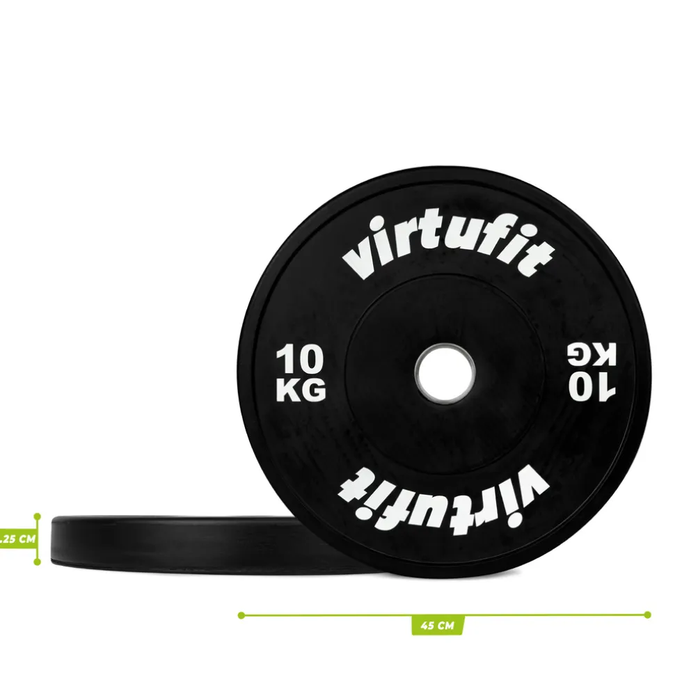 VirtuFit Bumper Plate Olympische Halterschijf van Rubber