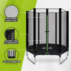 VirtuFit Kindertrampoline met Veiligheidsnet