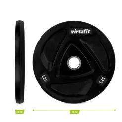 VirtuFit Olympische Rubberen Halterschijf