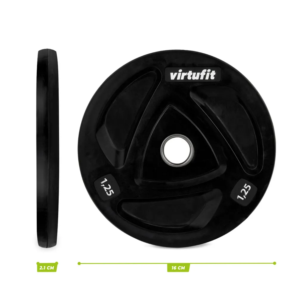VirtuFit Olympische Rubberen Halterschijf