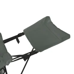 VirtuFit Opvouwbare Camping Stoel met Voetsteun