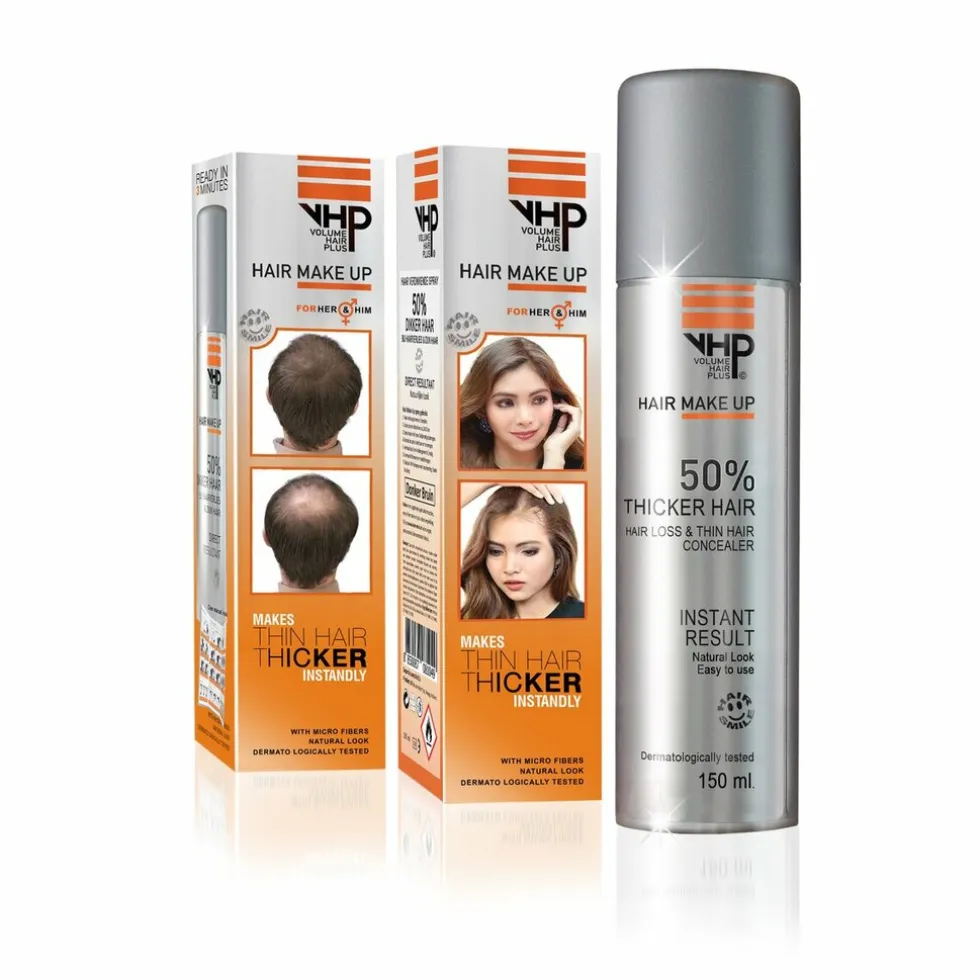 Volume Hair Plus Zwart Verdikkende Hairspray