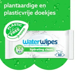 WaterWipes Hydrating Clean Babydoekjes