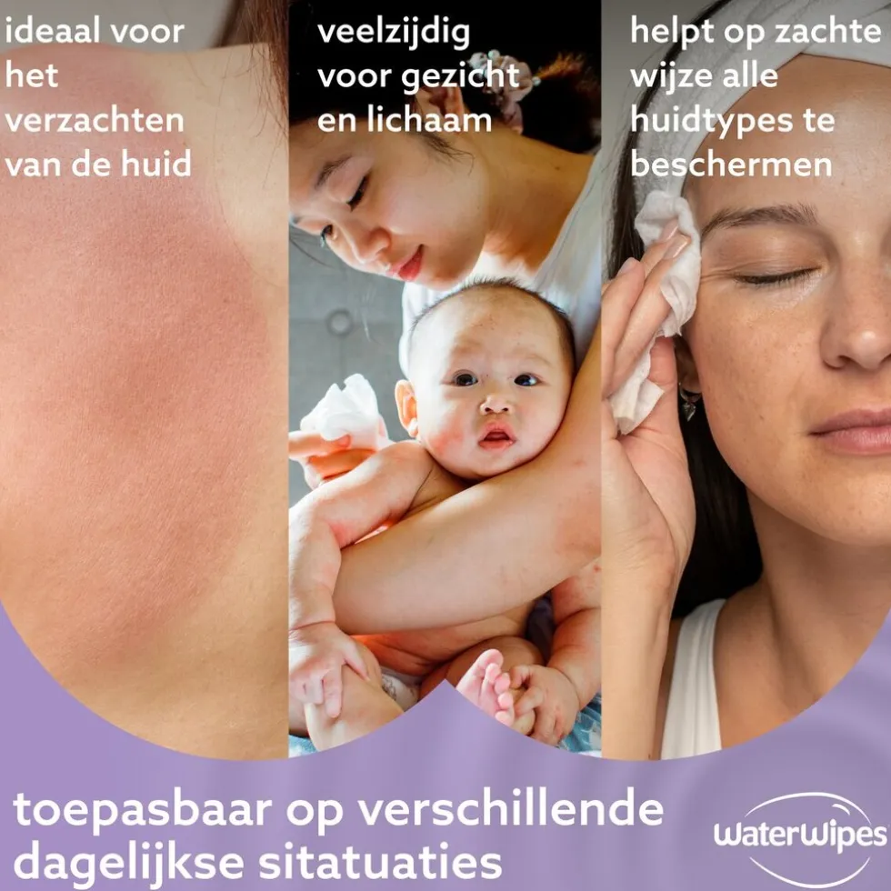 WaterWipes Soothing Clean Babydoekjes