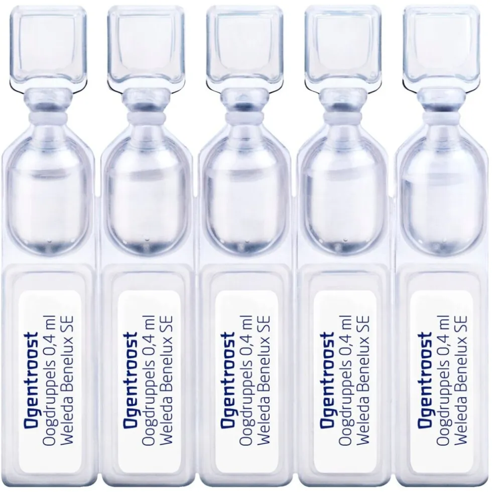Weleda Ogentroost Oogdruppels Ampullen