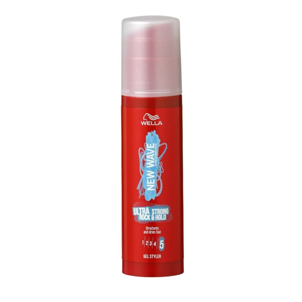 Wella New Wave Ultra Strong Rock & Hold Haargel Styler