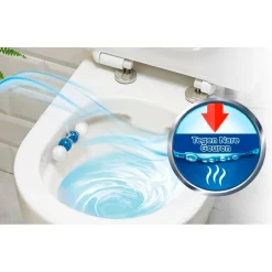 Witte Reus Blauw Actief Hygiëne Toiletblok