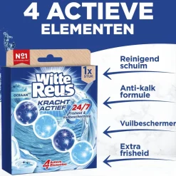 Witte Reus Kracht-Actief Oceaan Toiletblok