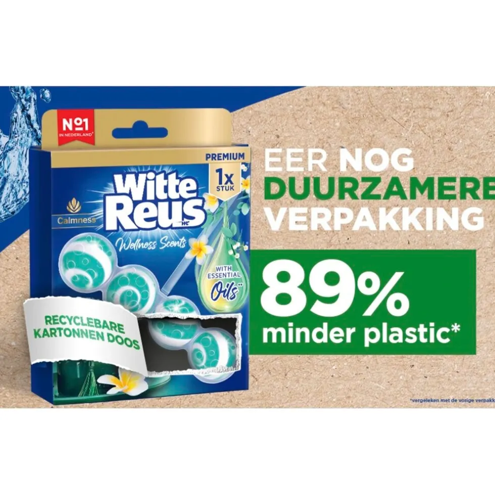 Witte Reus Welness Scents Calmness Toiletblok