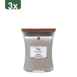 Woodwick geurkaarsen Fireside