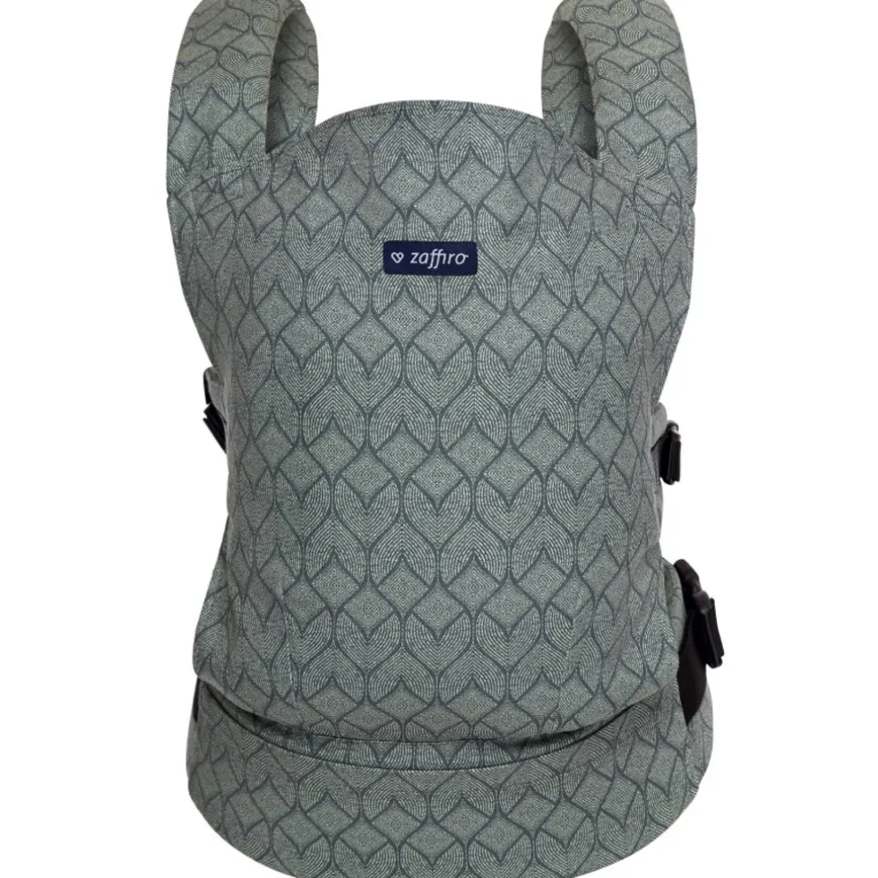 Zaffiro City Geo Bottle Green Ergonomische Draagzak