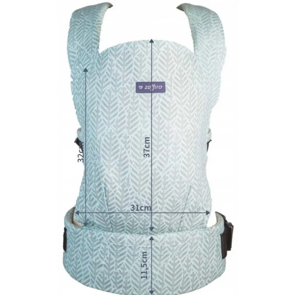Zaffiro City Geo Bottle Green Ergonomische Draagzak