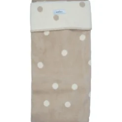 Zaffiro Ecru & Beige Gestipt 75 x 100 cm Wiegdeken