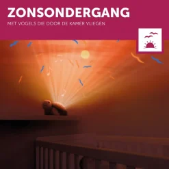 Zazu Tim de Schildpad Zonsondergang Projector