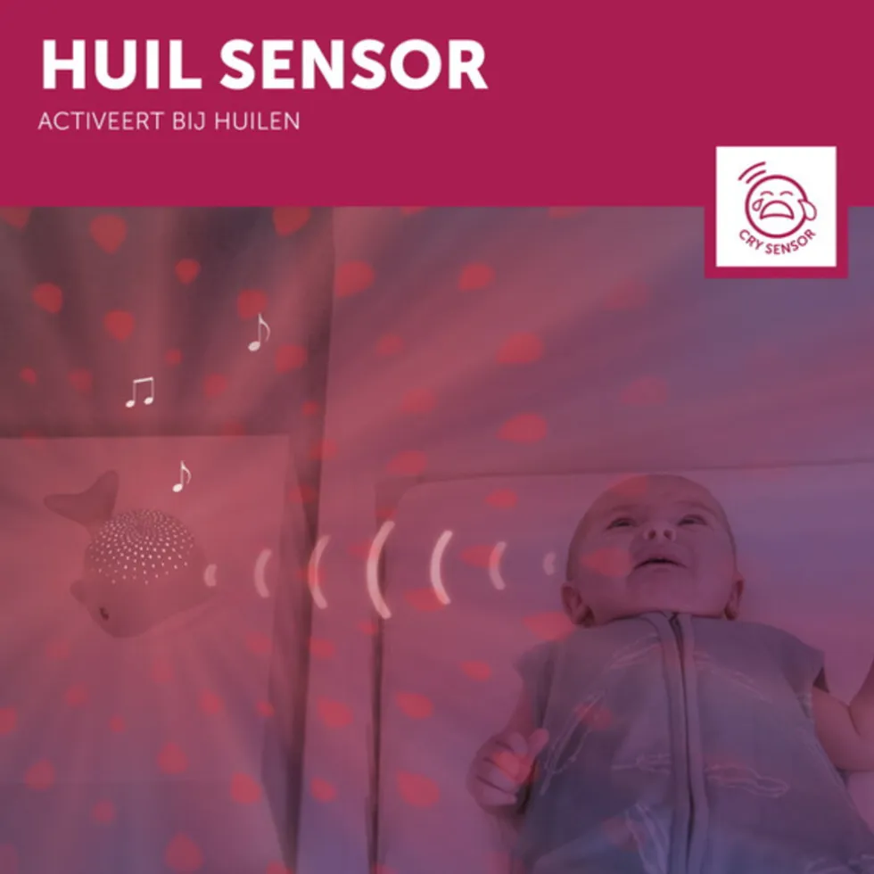 Zazu Wally Blauw Muzikale Babyprojector