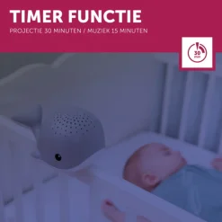 Zazu Wally Roze Muzikale Babyprojector