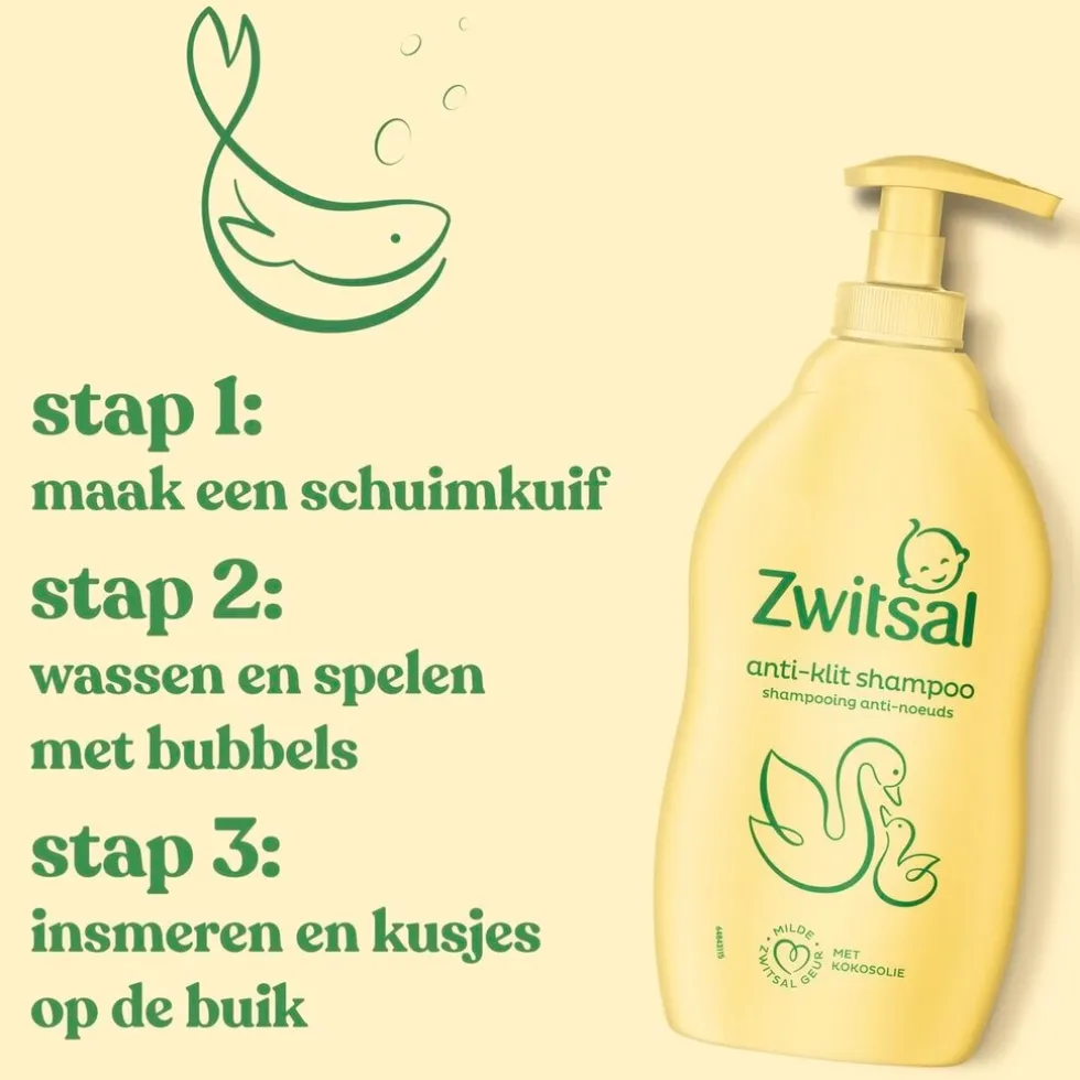 Zwitsal Anti‑Klit Shampoo