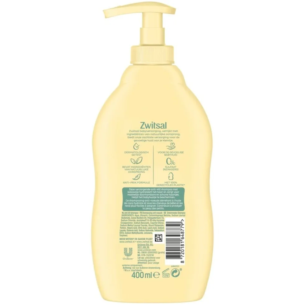 Zwitsal Anti‑Klit Shampoo