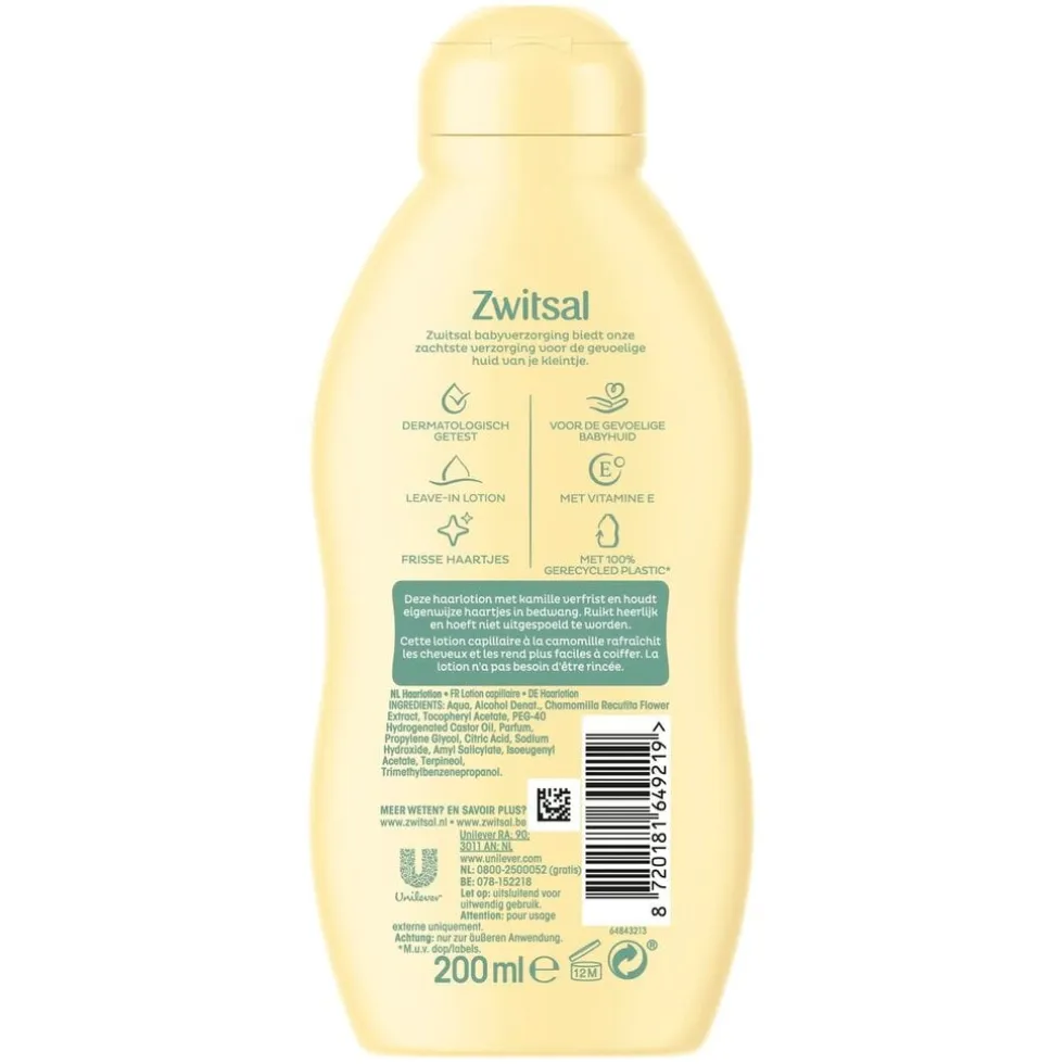 Zwitsal Haarlotion