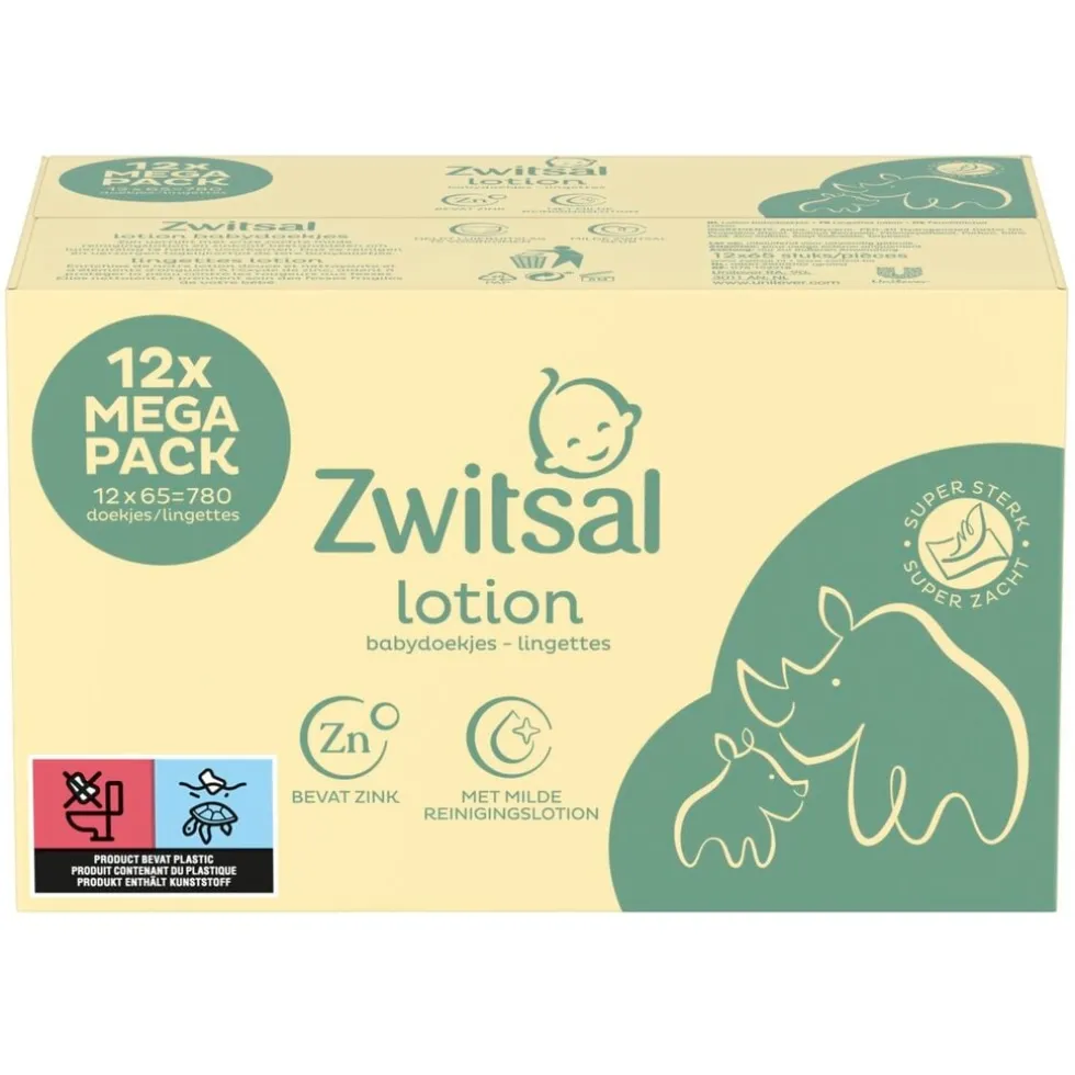 Zwitsal Lotion Billendoekjes