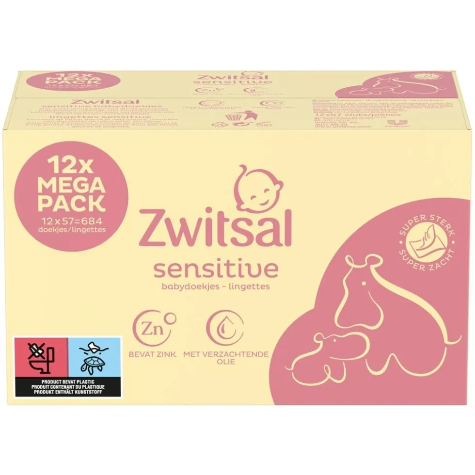 Zwitsal Sensitive Billendoekjes