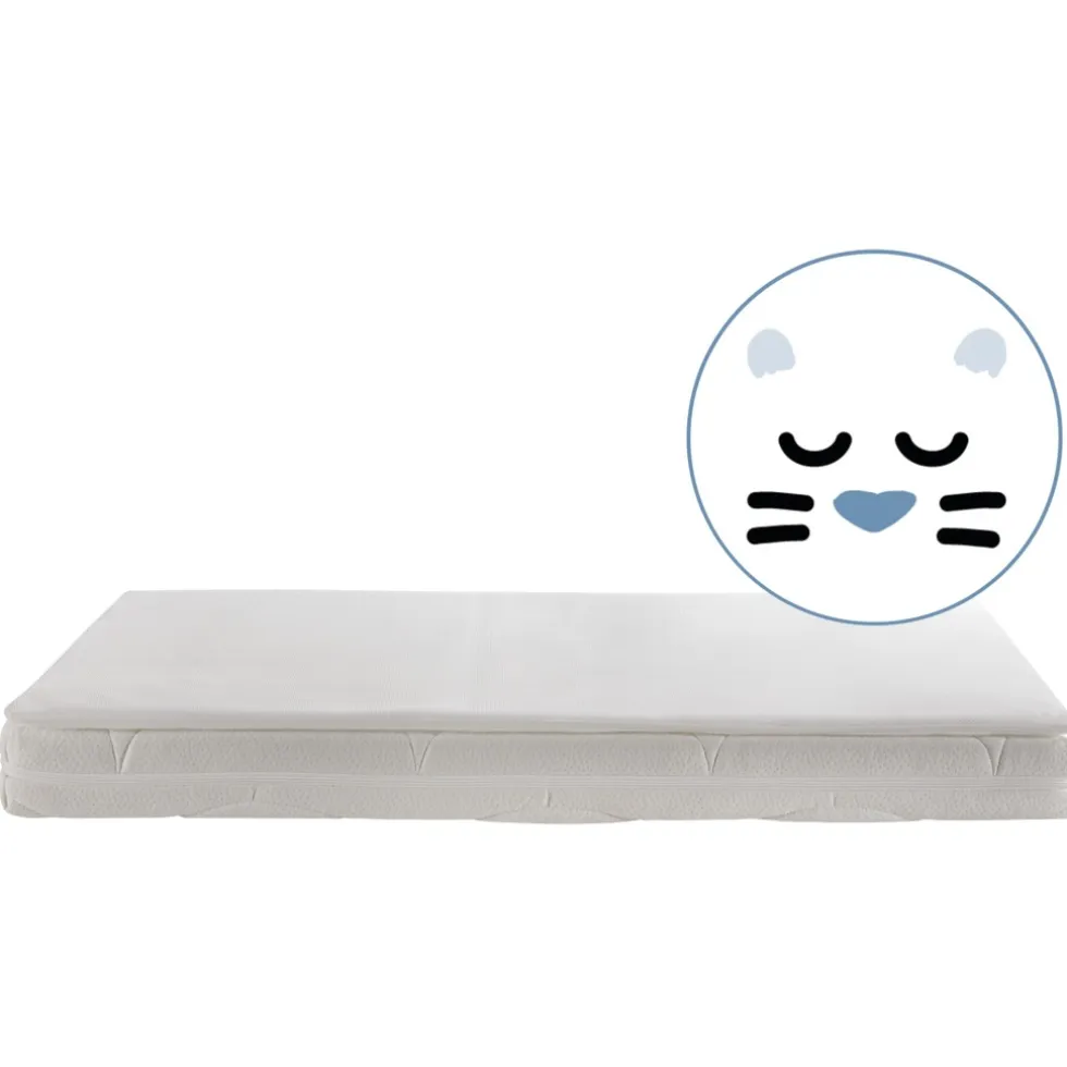 ZZZOO Panter 60 x 120 x 13 cm Airgosafe Ledikantmatras + Topper
